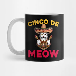 Cinco De Meow Mug